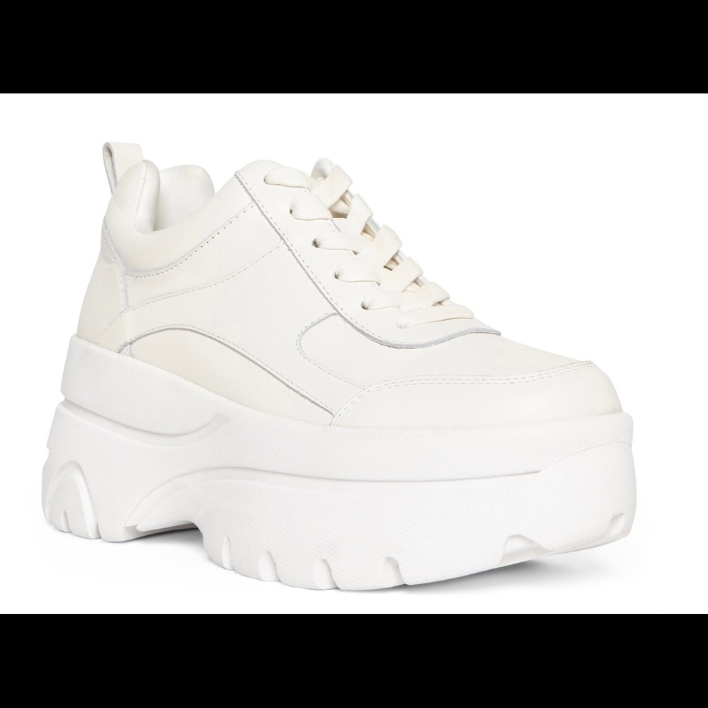 Steve Madden Briggs White Sneakers